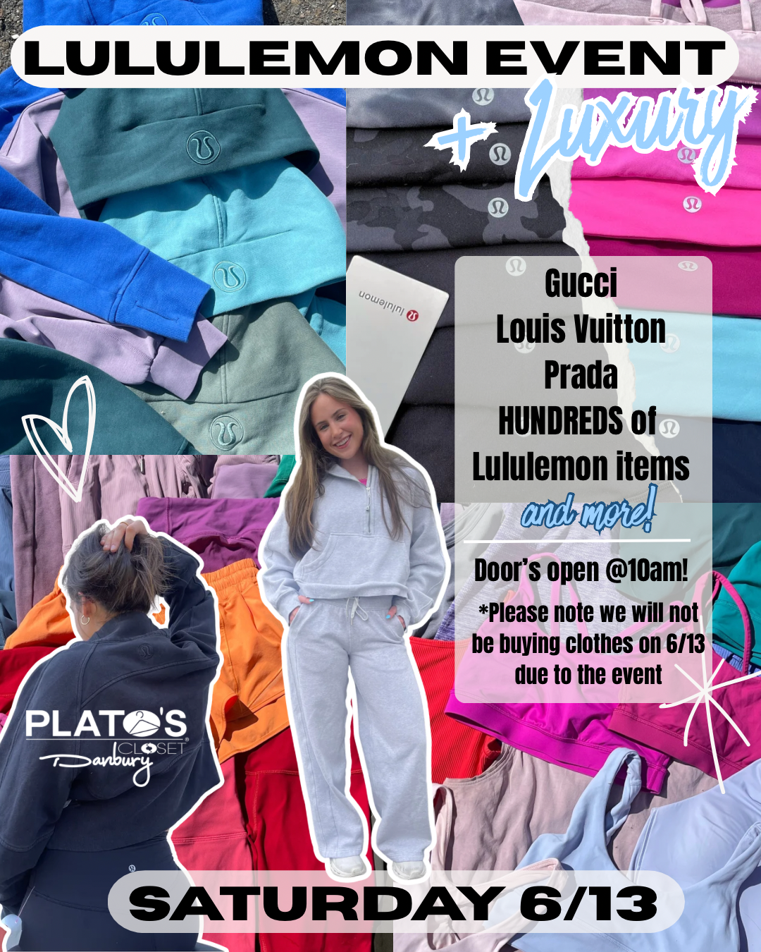 Lulu & Luxury Drop Saturday, June 13
